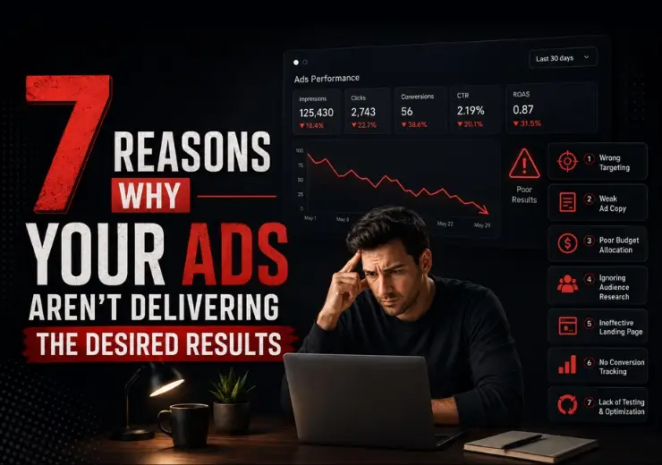 7 Reasons Why Your Ads Aren't Delivering the Desired Results